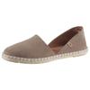 Espadrille VERBENAS "CARMEN SERRAJE", Damen, Gr. 37, braun (hellbraun), Veloursleder, klassisch, Schuhe, Schlupfschuh, Sommerschuh, Loafer mit typischem Jute-Rahmen