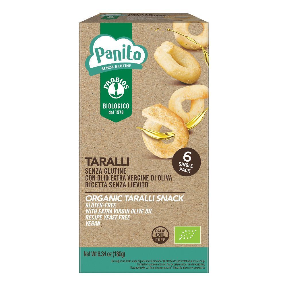 Panito Taralli Senza Glutine E Lievito 180 G g