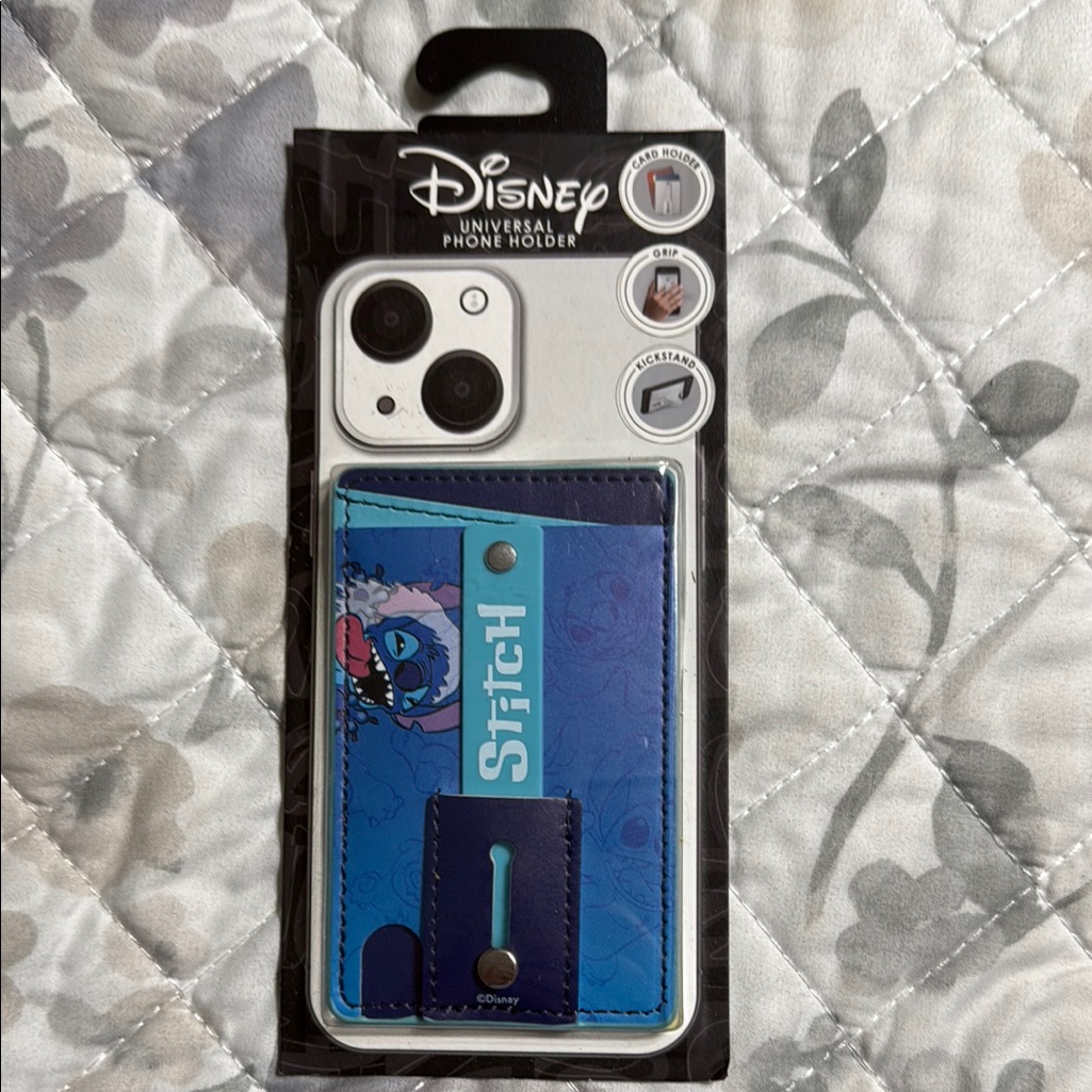 Disney Cell Phones & Accessories | Disney Stitch Universal Phone Holder - Blue | Color: Blue | Size: Os