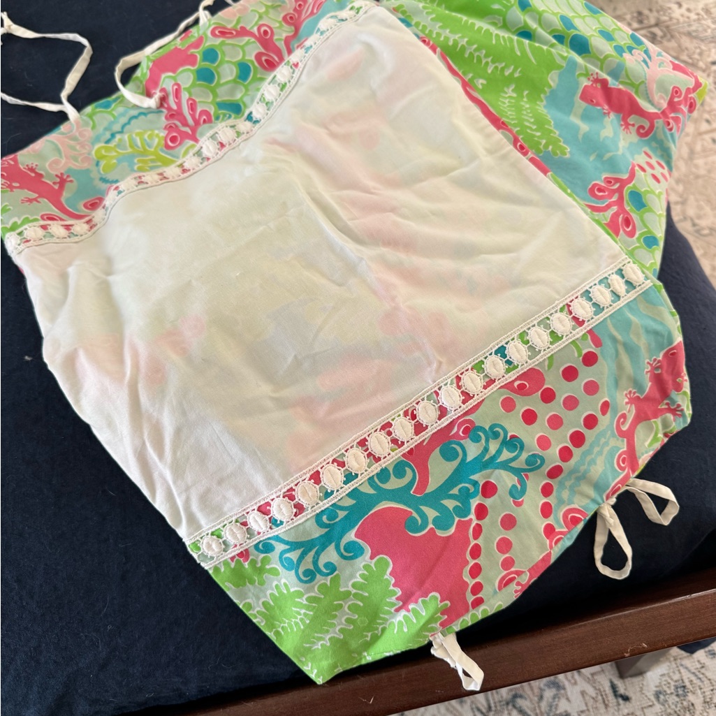 Lilly Pulitzer Bedding | Entire Lilly Pulitzer Bedding Set | Color: Green/Pink | Size: Queen