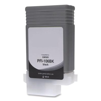 Innovera Compatible Black Ink, Replacement for PFI-106 (6621B001AA), 130 mL (CTGWCPFI106B)