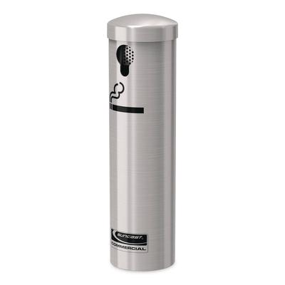 Suncast Commercial Smokers Ashtray Receptacle Attachment, Stainless Steel, Silver, Black (SUAMSO415)