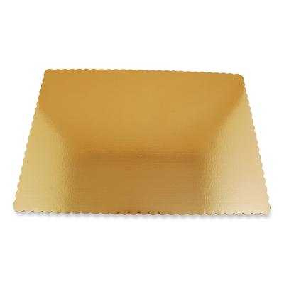 SCT Gold Cake Pads, 25.5 x 17.5, Gold, Paper, 25/Carton (SCH1670)