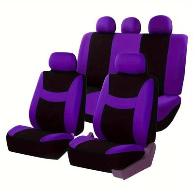 TEMU Universal Fit 5-for Car Set - , Washable, No , Stain & , Image