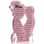 cadeau de Noël pour maman cadeaux pour maman pour la fête des mères de la part de sa fille cadeaux d'anniversaire pour maman de la part de sa fille cadeaux pour maman de la part de sa fille signe de