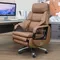 Electric Comfortable Boss Executives Office Chair Leather Reclining Soft Home Computer Chairs