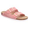 Pantolette ROHDE "ALBA", Damen, Gr. 41, rosa (rose), Veloursleder, klassisch, Schuhe, Sommerschuh, Hausschuh, Zweischnaller, Strandschuh mit Softfußbett