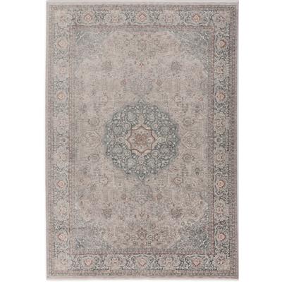 Teppich ASTRA "Tropea 242", grau, B:80cm H:6mm L:150cm, Kunstfaser, Teppiche, hochwertiger Kurzflor, leichter Glanz, Vintage, Wohnzimmer Image
