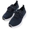 Slip-On Sneaker ARA "MAYA", Damen, Gr. 42, blau (dunkelblau), Textil, sportlich, Schuhe, Schnürschuh, Slipper in Strickoptik, H-Weite