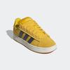 Sneaker ADIDAS SPORTSWEAR "GRAND COURT ALPHA", Gr. 42, utility gelb, grau six, gum 3, Leder, Synthetik, sportlich, Schuhe, Design inspiriert vom adidas Campus 00
