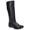 Stiefel JOSEF SEIBEL "Charlotte 11", Damen, Gr. 36, Normalschaft, schwarz, Leder, unifarben, sportlich, Schuhe, Winterstiefel, Stiefelette, Komfortschuh mit flachem Absatz