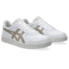 Sneaker ASICS SPORTSTYLE "JAPAN S", Gr. 43,5, weiß, feather grau, Synthetik, Leder, sportlich, Schuhe