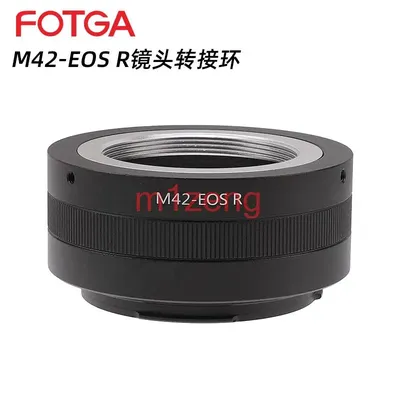 M42-RF Adapterring für M42 42-mm-Mount-Objektiv auf Canon RF-Mount EOSR R50 R10 R8 R7 R6II R5C R3 RP R5 Vollformatkamera