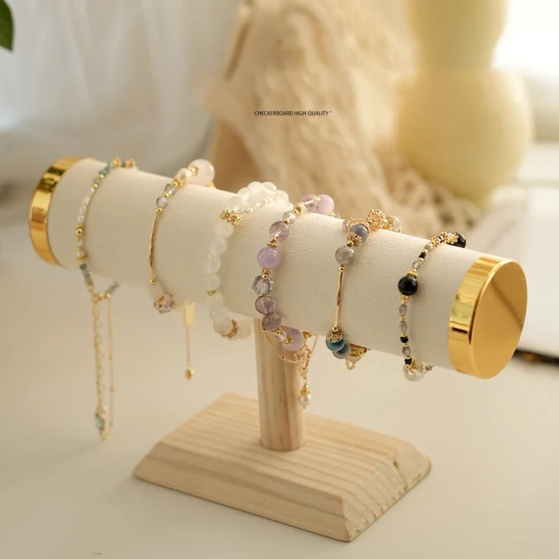 Neue T-bar Schmuck Kette Haarband Uhr Halskette Armband Display-ständer Rack Halter Mode Frau Farben Gold Größe Stil