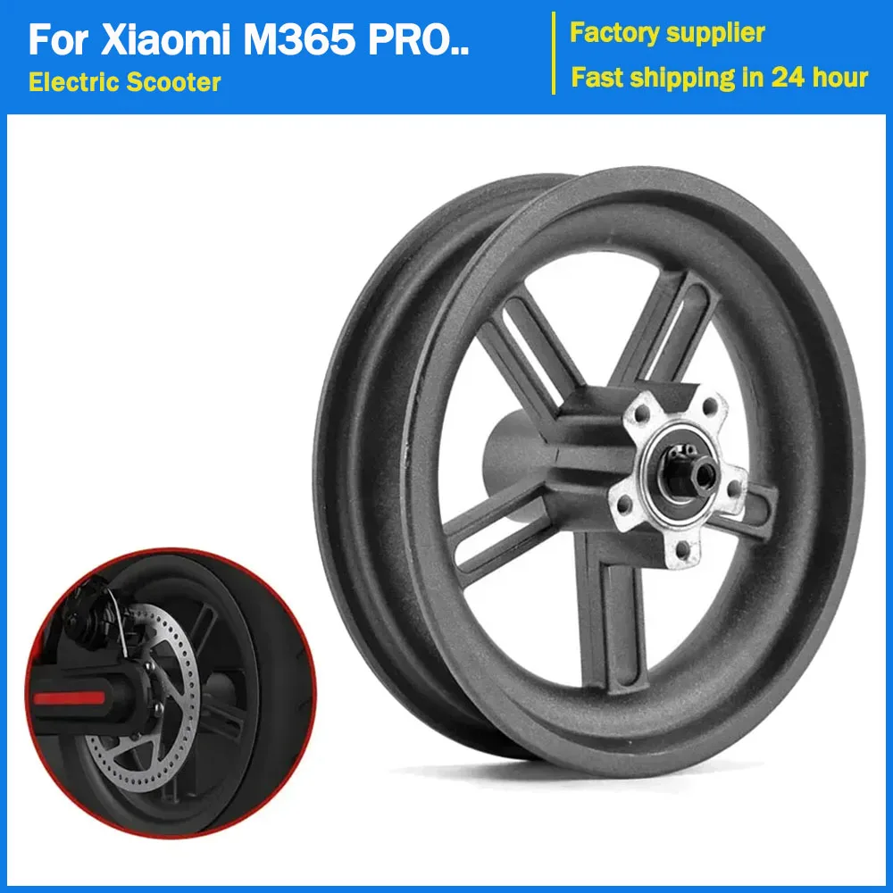 Hinterradnabe für Xiaomi M365 Pro 1S Elektroroller Hinterradnabe Felge 8,5 Zoll Reifen Aluminiumlegierung Ersatz Ersatzteile Image