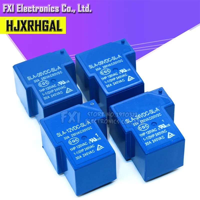 2PCS Relais SLA-05 09 24 12VDC-SL-A 4PINS 5V 9V 24V 12V Hohe-qualität SLA-05VDC-SL-A SLA-09VDC-SL-A SLA-12VDC-SL-A 5PIN Image