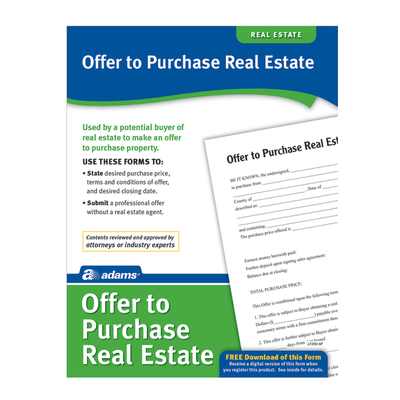 Adams Offer To Purchase Real Estate