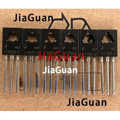 10Pair NEW KSC3503-E KSA1381-E TO-126 triode 3503E 1381E 300V 100mA KSC3503/KSA1381 Audio tube