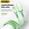 ﻿ NNBILI 3A USB C Cable Fast Charging TYPE C Liquid Soft Silicone Data Cord For Huawei Xiaomi Mobile Phone USB-C Charger Wire ﻿