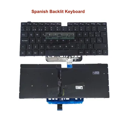 2H-BCQSPH80121 UK/GB US Spanish Backlit Keyboard For Huawei MateBook D14 2020 D15 9Z.NG2LN.001
