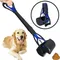 Pet Dog Cleaner Pooper Scooper Long Handle Pet Pooper Scooper Dog Cat Poop Scoop Clean Waste Cleaning Tools Pet Supplies