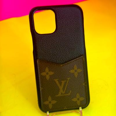 Louis Vuitton Cell Phones & Accessories | Louis Vuitton Monogram Iphone 11 Pro Case Support And Card Holder. | Color: Black | Size: L
