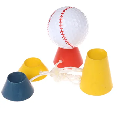 1Set Golf 4-In-1Tees Different Heights Rubber Winter Golf Tees Driver Home Range Ball Training Practice Outdoor Sports Golf Tee