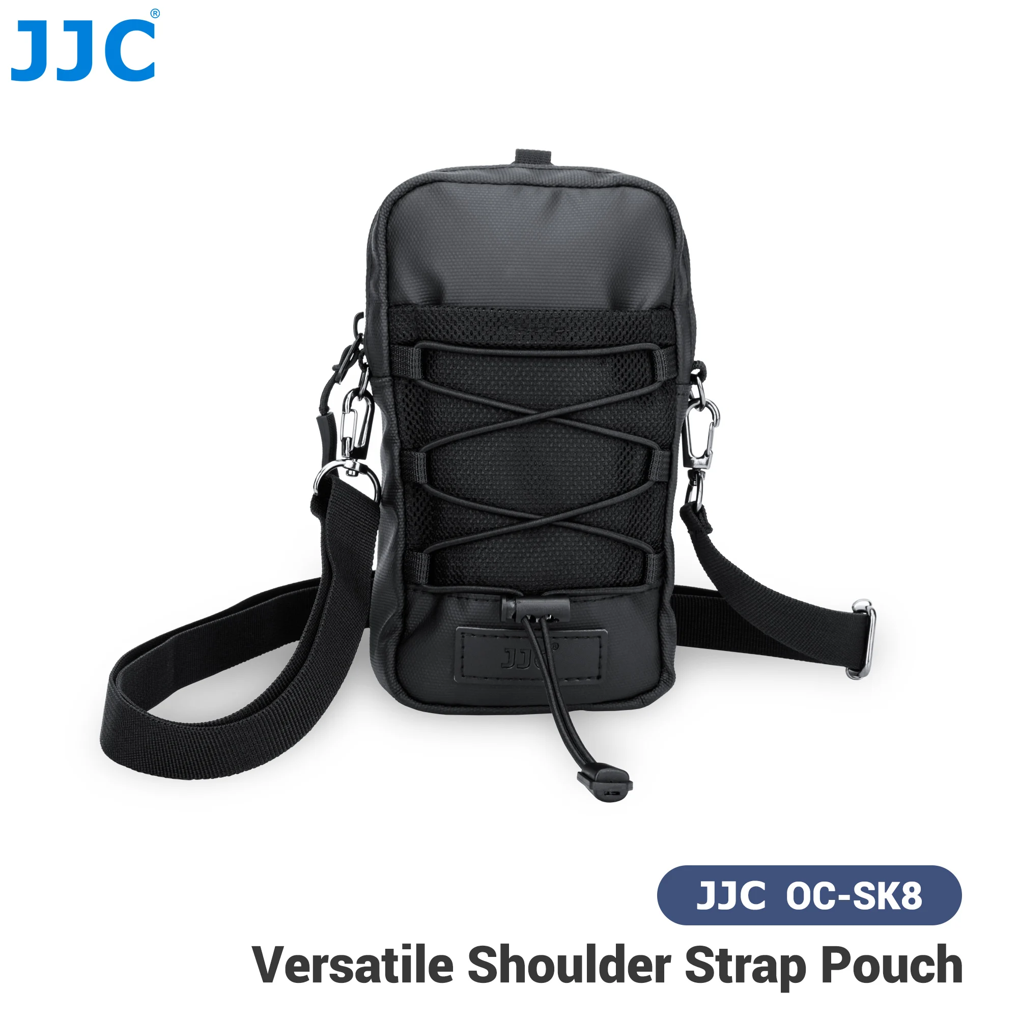 JJC Outdoor Rucksack Tasche Reißverschluss Speicherkarte für DJI Action 4/5pro GOPRO HERO 13/12 für iPhone 16/15 für Wanderer und Klettern Image
