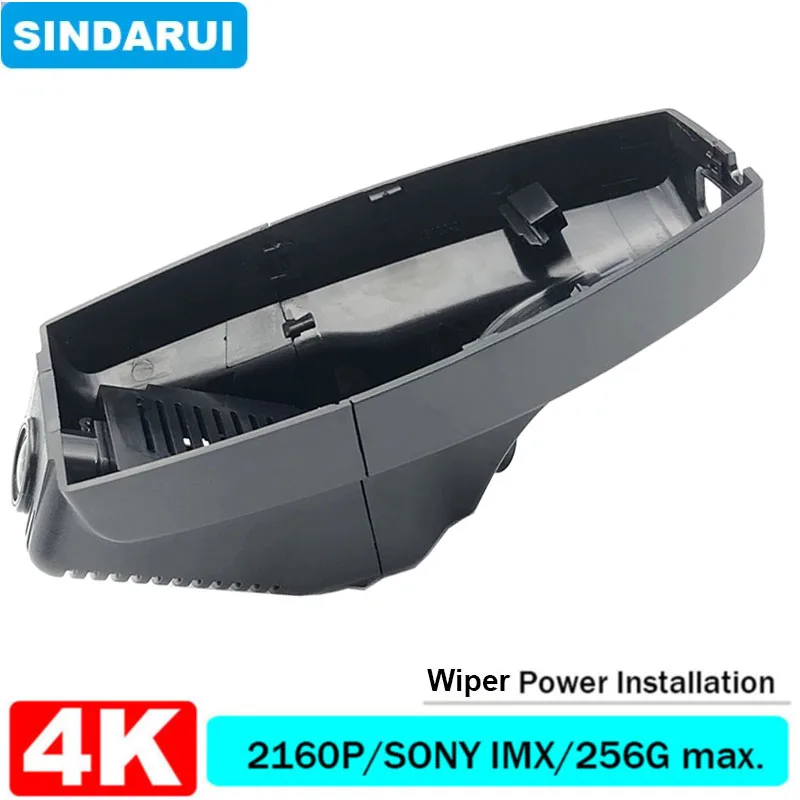 4K 2160P Plug and Play Einfache Installation Auto DVR Wifi Dashcam Dual Objektiv für BMW X1 X3 X5 E81 E82 E87 E88 E90 E91 E92 E93 E60 E61 Image