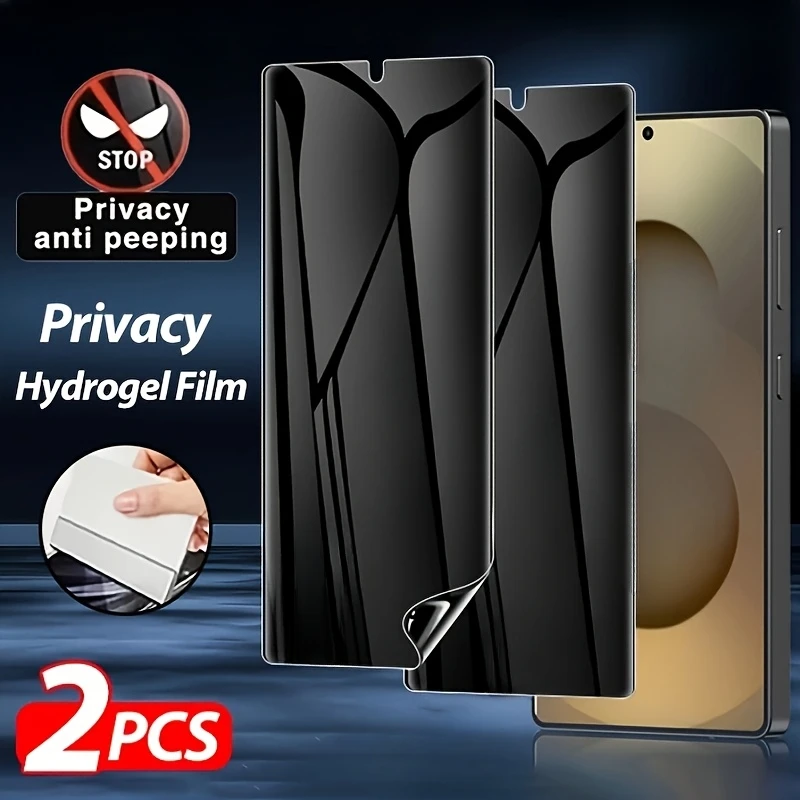 2Pcs Anti-Spy Hydrogel Film Für Samsung Galaxy S25 S23 S24 Ultra S20 S10 S9 Plus Screen Protector für Samsung Hinweis 20 10 9 8 Image