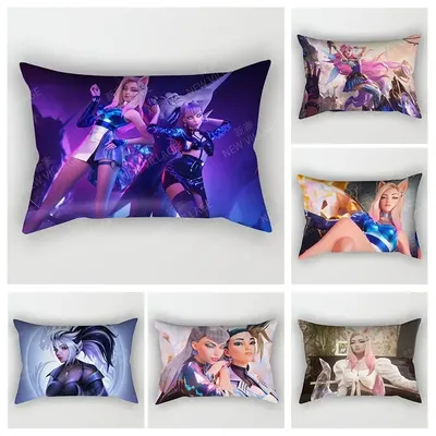 Nordische Anime Wohnkultur 30*50cm Kissen bezug Sofa moderne Boho Wohnzimmer Kissen bezug 30x50cm Image