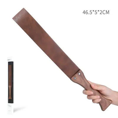 46.5CM Genuine Leather Horse Whip Handmade Walnut wood Handle,Horse Training Crop Equestrian Riding
