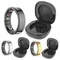 R09 Smart Ring with Charging Case Waterproof Health Fitness Rings Body Temperature Health and Sleep Monitor for Men Women