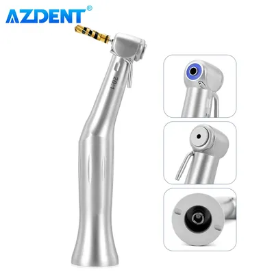 AZDENT Dental 20:1 Implant Handpiece Contra Angle Reduction Push Button Chuck Extemal Irrigation