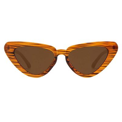 Plus Size Women's Freya Polarized Sunglasses by Fifth & Ninth in Torte Lime (Size ONE SIZE)