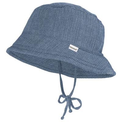 maximo - Kid's Mini Hut Band Musselin Futter - Hut Gr 51 cm grau Image