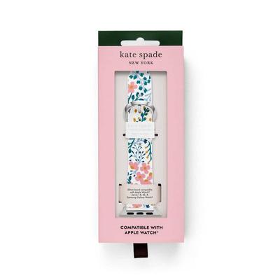 Kate Spade Wearables | Kate Spade - New York Apple Watch White Floral Silic White | Color: White | Size: 38/40/41mm