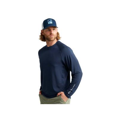 HUK Performance Fishing A1A Performance Crew - Men's Naval Academy Large H1200575-413-L