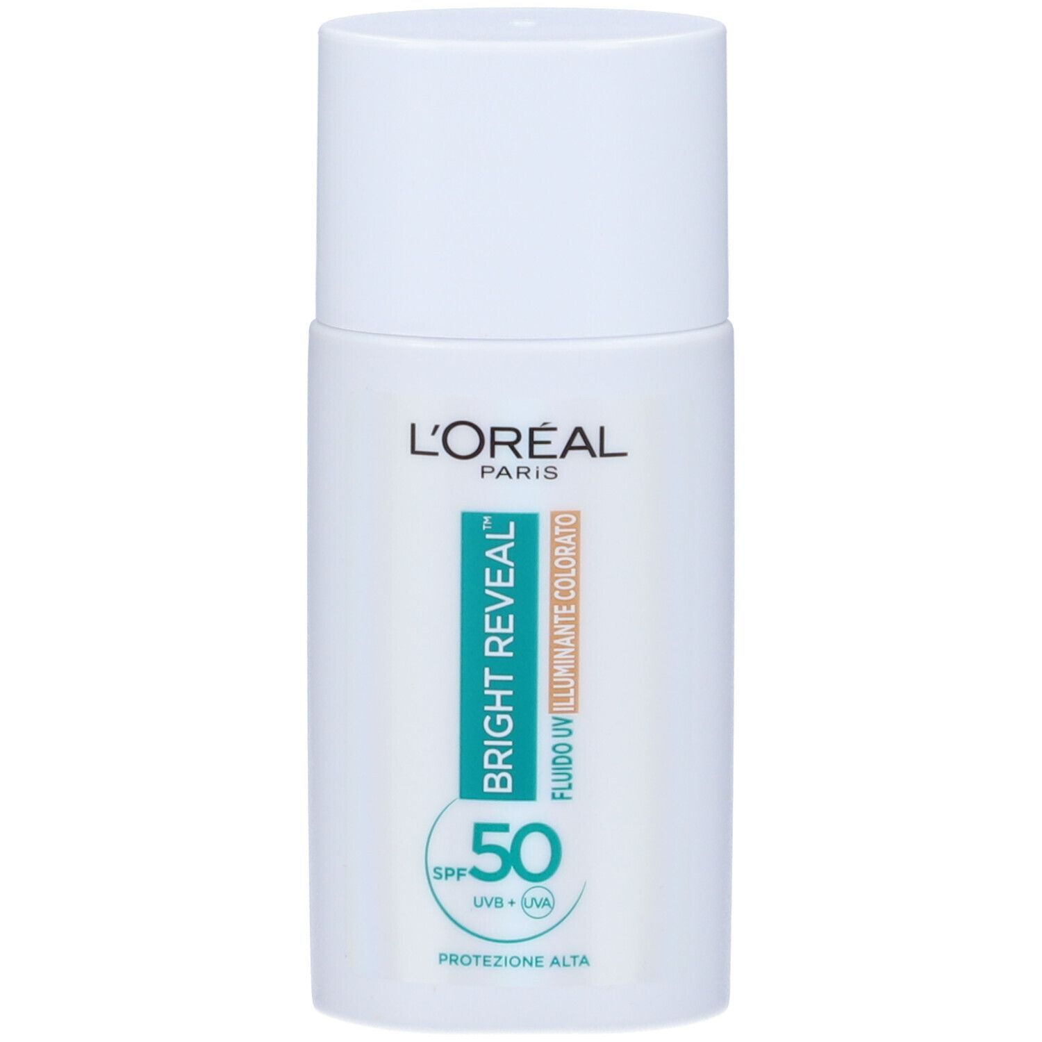 L'Oreal Paris Skincare Fluido Bright Reveal UV Colorato SPF50 50 ml