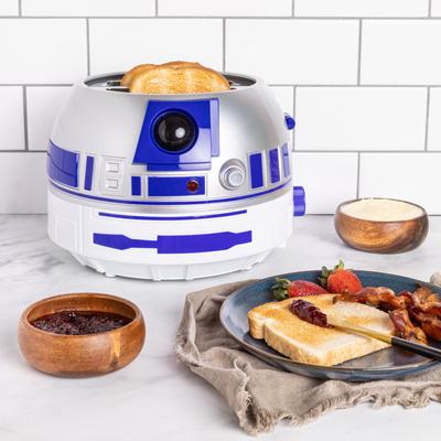 Star Wars R2D2 Deluxe Toaster by UNCANNY BRANDS in Silver (Size 10