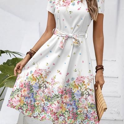 TEMU Women's Belt Casual Elegant Dress Image