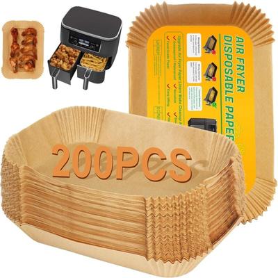 Jalleria - 200 Stück Backpapier für Heißluftfritteuse Ninja Double Stack xl 9,5L SL400EU,