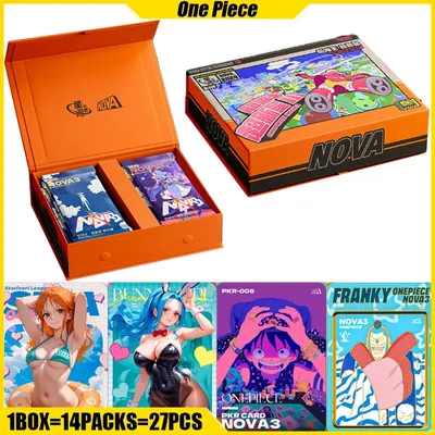 2024 NOVA Vol.3 One Piece Cards Anime Collection Cards Mistery Boxes Brettspiele Spielzeug Image