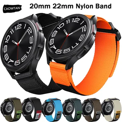 20 22mm Nylon Strap Für Uhr GT 5 GT4 46mm Band Armband Für Huawei Uhr 4 Pro GT3 GT2 GT 3 2 Pro 46mm Image