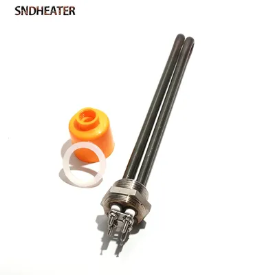 SNDHEATER Heating Element DN25 (1") 32mm Electric Water Heaters Parts 3KW/6KW/9KW/12KW 220V/110V/380V 304SUS with Green Oil