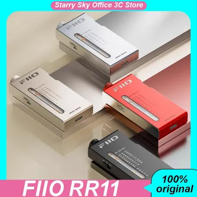 Fiio RR11 Headphone Amplifier Portable stereo Radio Retro mini Stereo Headset Amplifier 13mm
