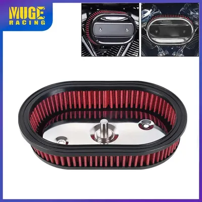 MUGE-Motorcycle Air Cleaner Element Inner Filter Cleaner For Harley Softail Fat Bob FXBB Touring