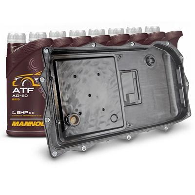 Bestprice Hydraulikfilter Automatikgetriebe + 8l ATF Automatikgetriebeöl für Alfa Romeo, Alpina, BMW, Chrysler, Dodge, Iveco, Jaguar, Lancia, Land Rov Image