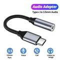 Adattatore USB da tipo C a 3,5 mm AUX Tipo-c 3 5 Jack Cavo audio Convertitore cavo per cuffie Funziona su smartphone