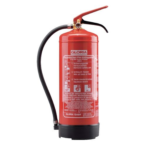 GLORIA Pulver-Feuerlöscher PD 6 GA 27 x 16,2 x 50 cm Image